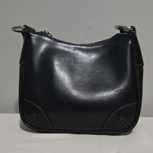 Nine West, Elegant Black Leather Shoulder Bag